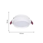 Встраиваемый светильник Favourite Vasto 4537-1C от ImperiumLoft