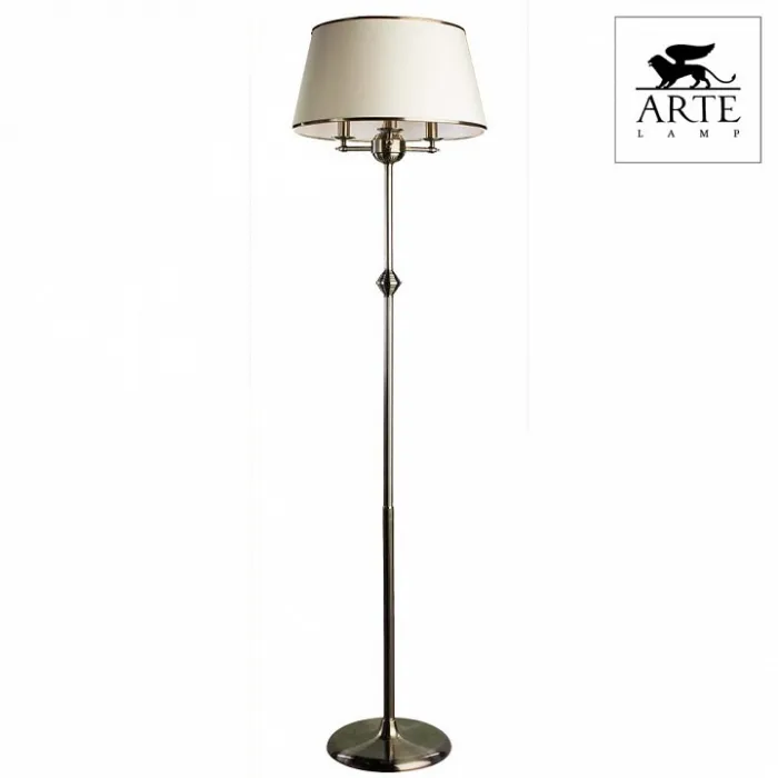 Торшер Arte Lamp Alice A3579PN-3AB Цвет арматуры бронза Цвет плафонов кремовый от ImperiumLoft