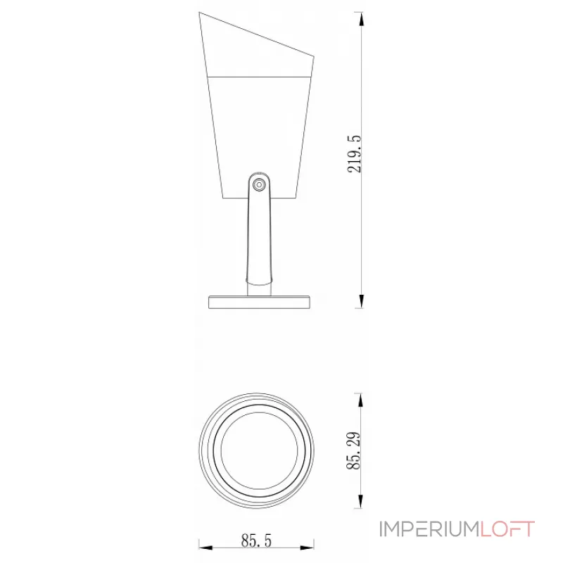 Наземный низкий светильник Favourite Relief 4032-1T от ImperiumLoft Наземный низкий светильник Favourite Relief 4032-1T от ImperiumLoft