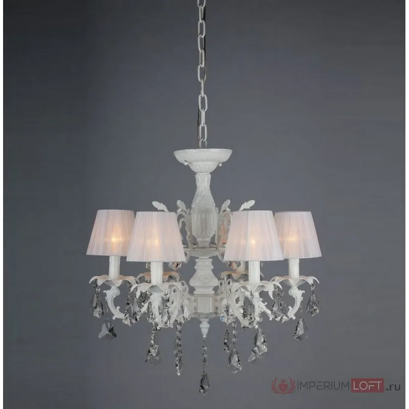 Подвесная люстра Omnilux Catanzaro OML-30807-06 Цвет арматуры белый от ImperiumLoft
