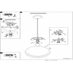 Подвесной светильник Eglo ПРОМО Rondo 85261 