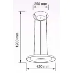 Подвесной светильник Horoz Electric Deluxe HRZ00002265