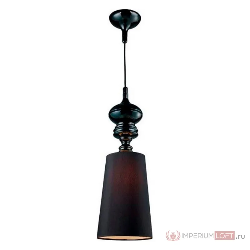 Подвесной светильник Azzardo Baroco 1 pendant AZ0064 Цвет арматуры черный Цвет плафонов черный от ImperiumLoft