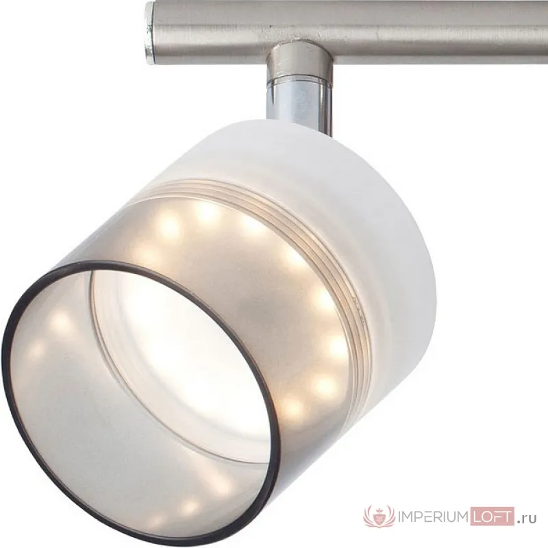 Спот TopLight Rosa TL1230Y-02SN Цвет арматуры никель Цвет плафонов прозрачный от ImperiumLoft
