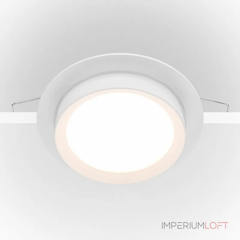 Встраиваемый светильник Maytoni Hoop DL086-GX53-RD-W