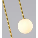 09488-2,33 Люстра Ирэн золото d23 h133 G9 2*5W (Led лампы в комплекте 3000К) от ImperiumLoft