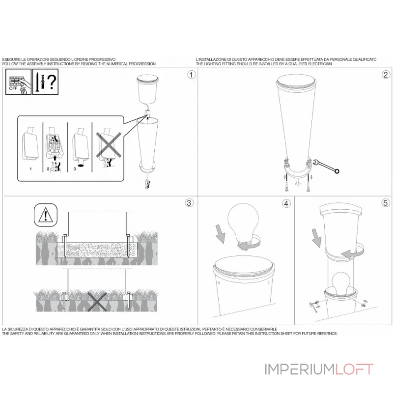 Наземный низкий светильник Ideal Lux Tronco TRONCO PT1 SMALL COFFEE Наземный низкий светильник Ideal Lux Tronco TRONCO PT1 SMALL COFFEE