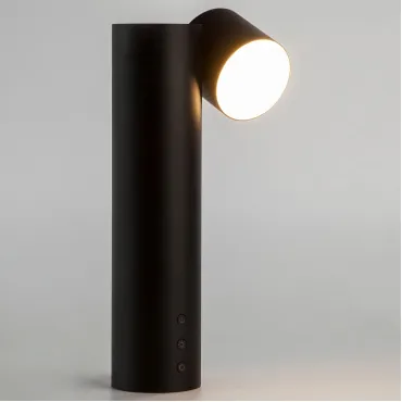 Настольная лампа декоративная Eurosvet Premier 80425/1 черный Цвет арматуры черный Цвет плафонов черный от ImperiumLoft