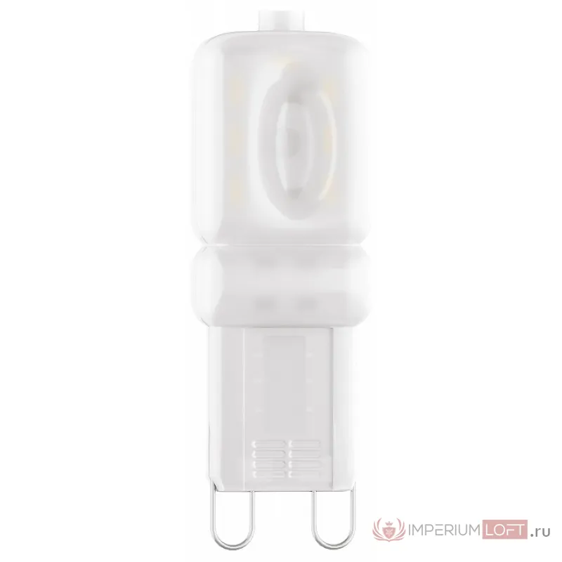 Лампа светодиодная Lightstar LED G9 6Вт 4000K 940494 Цвет арматуры черный Цвет плафонов прозрачный от ImperiumLoft