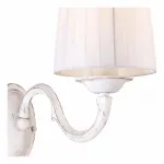 Бра Arte Lamp Alba A9395AP-1WG Цвет арматуры золото Цвет плафонов белый