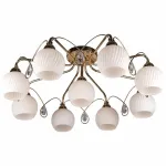 Потолочная люстра Omnilux Aunis OML-31907-09 Цвет арматуры золото от ImperiumLoft