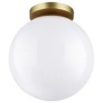 Накладной светильник Odeon Light Bosco 4248/1C Цвет плафонов белый Цвет арматуры золото от ImperiumLoft