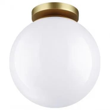 Накладной светильник Odeon Light Bosco 4248/1C Цвет плафонов белый Цвет арматуры золото от ImperiumLoft