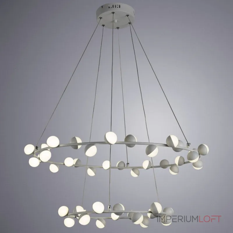 Подвесная люстра Arte Lamp Dexter A3619SP-48WH Подвесная люстра Arte Lamp Dexter A3619SP-48WH