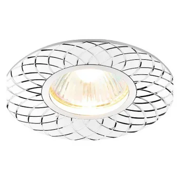 Встраиваемый светильник Ambrella Classic A815 A815 AL Цвет арматуры серебро Цвет плафонов белый
