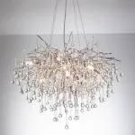Подвесная люстра Divinare Salice 3132/26 SP-10 Цвет арматуры Серый Цвет плафонов Неокрашенный от ImperiumLoft