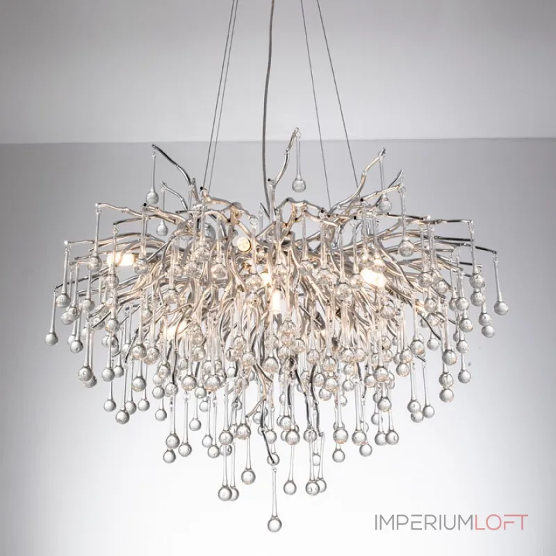 Подвесная люстра Divinare Salice 3132/26 SP-10  Подвесная люстра Divinare Salice 3132/26 SP-10