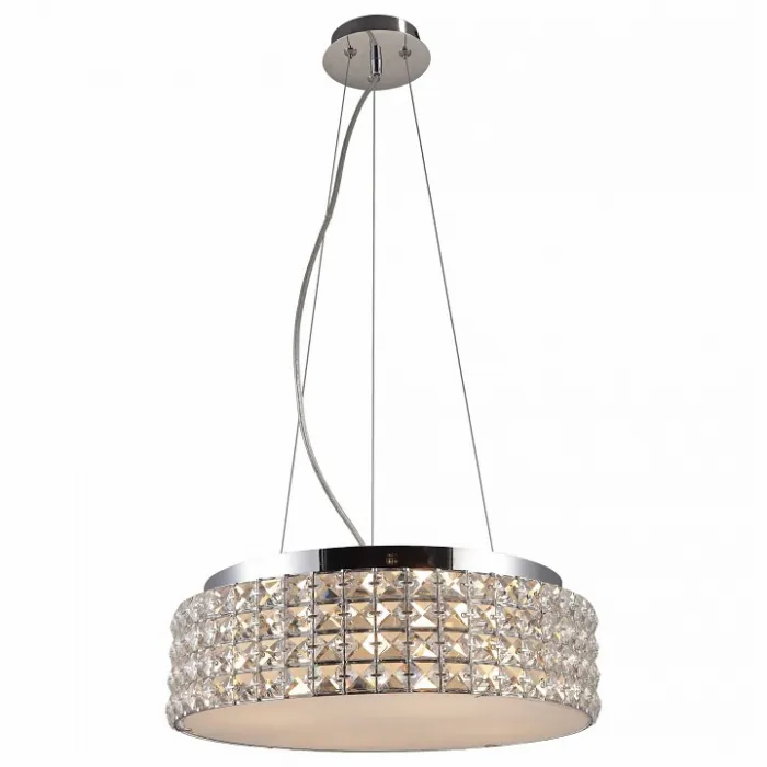 Подвесной светильник TopLight Imogene TL1162-4H Цвет арматуры хром Цвет плафонов прозрачный от ImperiumLoft