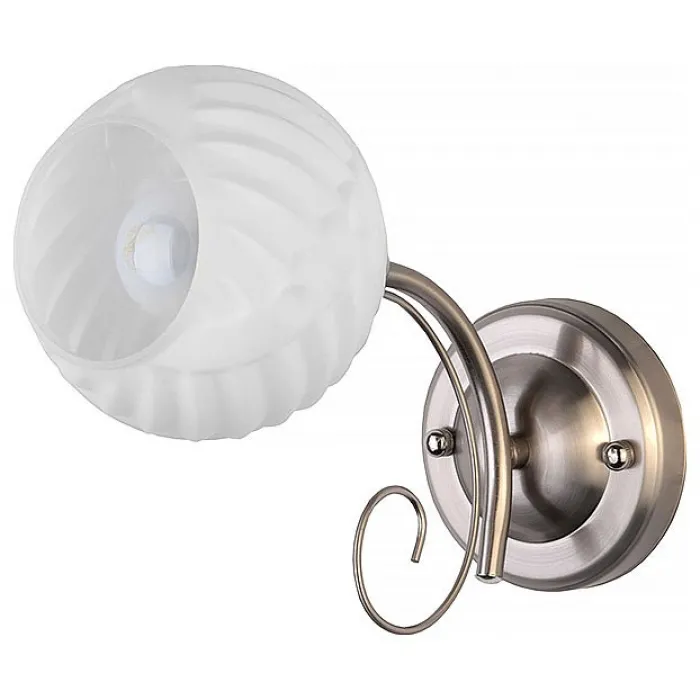 Бра TopLight Dana TL3560B-01SN Цвет арматуры никель Цвет плафонов белый от ImperiumLoft