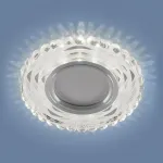 Встраиваемый светильник Elektrostandard 2246 a047759 Цвет арматуры хром Цвет плафонов прозрачный от ImperiumLoft