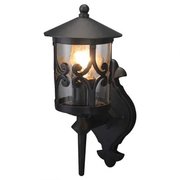 Светильник на штанге Arte Lamp Persia 1 A1451AL-1BK Цвет арматуры черный Цвет плафонов прозрачный