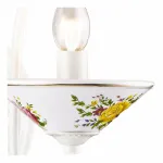 Бра Arte Lamp Fiorato A2061AP-1WG Цвет арматуры золото Цвет плафонов прозрачный от ImperiumLoft