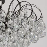 Подвесная люстра MW-Light Жемчуг 9 232016608 Цвет арматуры никель Цвет плафонов прозрачный от ImperiumLoft