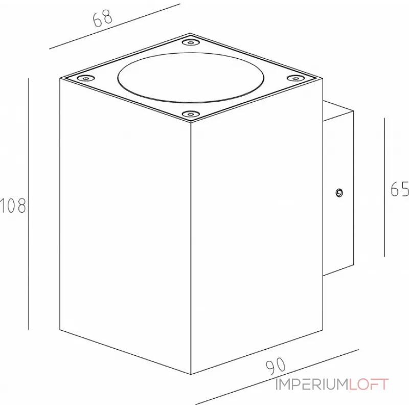 Накладной светильник Deko-Light Cubodo II Double DG Mini 731030 Цвет арматуры серый Цвет плафонов серый
