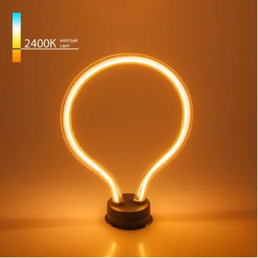 Лампа светодиодная Elektrostandard BL150 E27 4Вт 2400K a043991 Цвет арматуры хром Цвет плафонов белый от ImperiumLoft