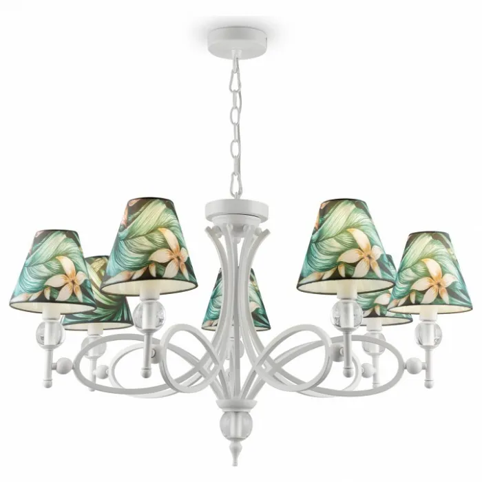Подвесная люстра Lamp4You Provence 12 M2-07-WM-LMP-O-12 Цвет плафонов разноцветный от ImperiumLoft