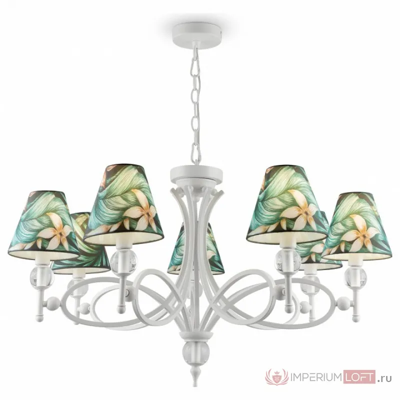 Подвесная люстра Lamp4You Provence 12 M2-07-WM-LMP-O-12 Цвет плафонов разноцветный от ImperiumLoft