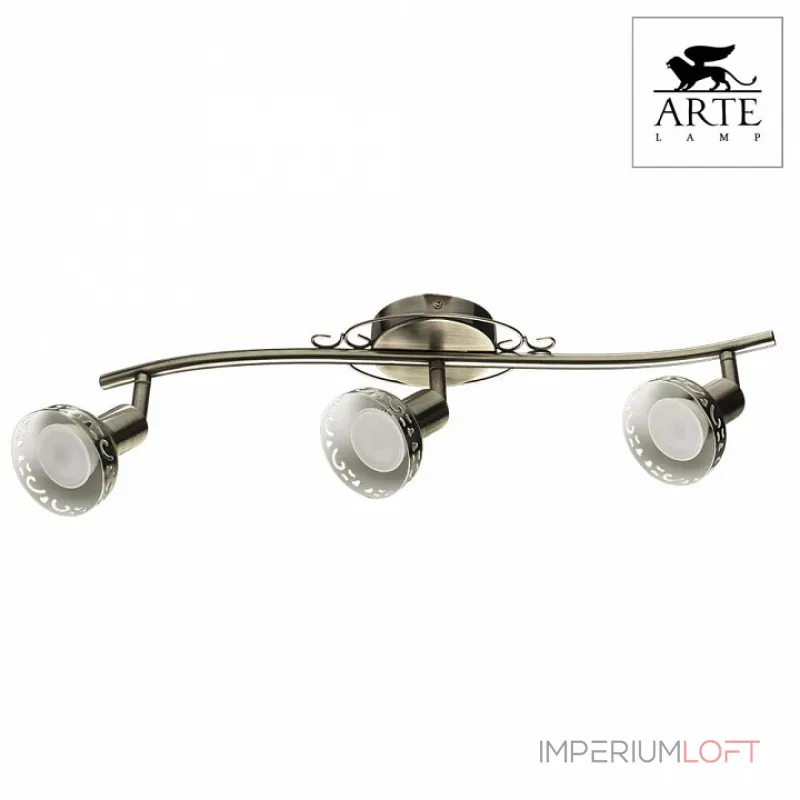 Спот Arte Lamp Focus A5219PL-3AB Цвет арматуры бронза Цвет плафонов бронза от ImperiumLoft Спот Arte Lamp Focus A5219PL-3AB Цвет арматуры бронза Цвет плафонов бронза от ImperiumLoft