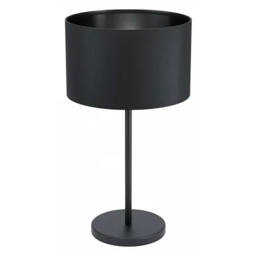 Настольная лампа декоративная Eglo Maserlo 1 99045 Цвет плафонов черный Цвет арматуры черный