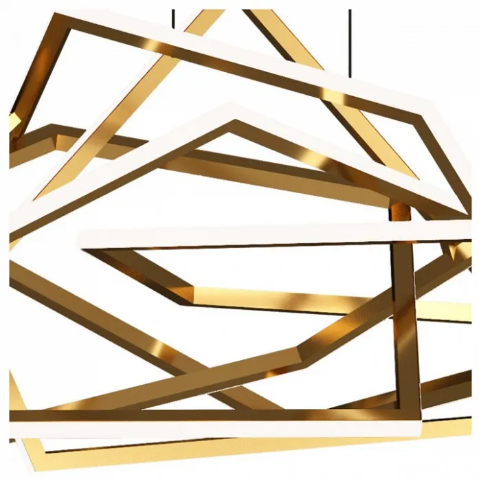 Подвесной светильник Loft it Ring 1 10028 Цвет арматуры золото Цвет плафонов золото от ImperiumLoft