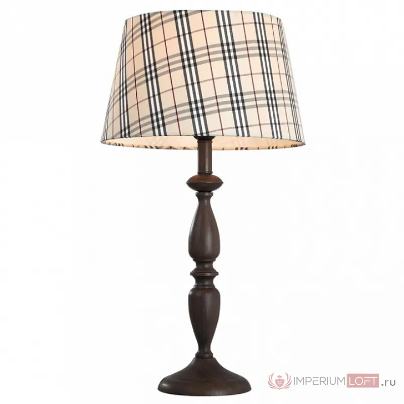 Настольная лампа декоративная Arte Lamp Scotch A3090LT-1CK Цвет арматуры коричневый Цвет плафонов разноцветный от ImperiumLoft