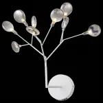 Бра ST-Luce Riccardo SL411.511.09 Цвет арматуры белый Цвет плафонов серый от ImperiumLoft
