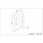 Встраиваемый светильник Favourite Nox 4047-1W от ImperiumLoft Встраиваемый светильник Favourite Nox 4047-1W от ImperiumLoft