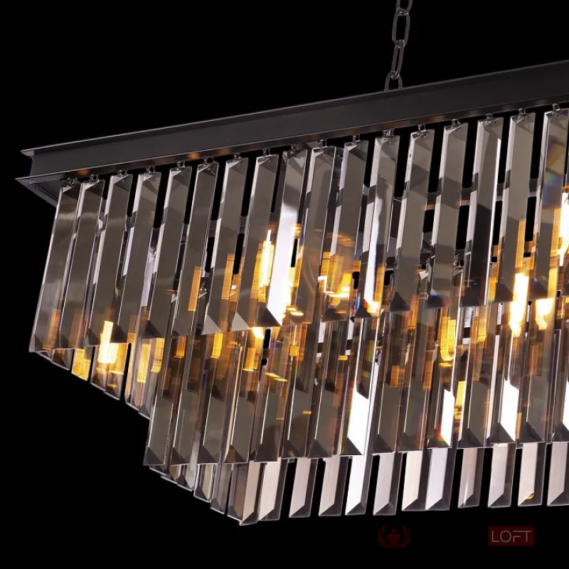 Подвесная люстра Loft it Prism 10018/1200R Цвет плафонов серый от ImperiumLoft