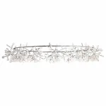 Подвесная люстра ST-Luce Rafina SL379.103.324 Цвет арматуры серебро Цвет плафонов белый от ImperiumLoft