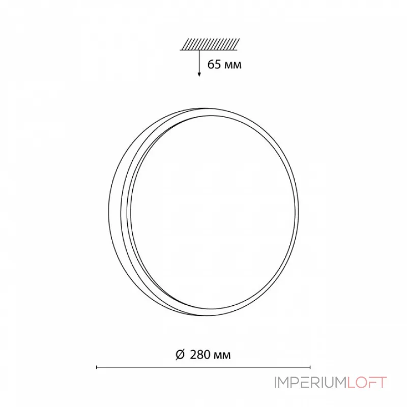 Потолочный светильник Sonex Losta 7607/AL Потолочный светильник Sonex Losta 7607/AL