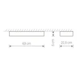Накладной светильник Nowodvorski Soft LED 9532 от ImperiumLoft
