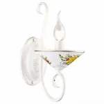 Бра Arte Lamp Fiorato A2061AP-1WG Цвет арматуры золото Цвет плафонов прозрачный от ImperiumLoft