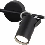 Спот Rivoli Mobile W2 BK Б0038139 Цвет арматуры черный Цвет плафонов черный