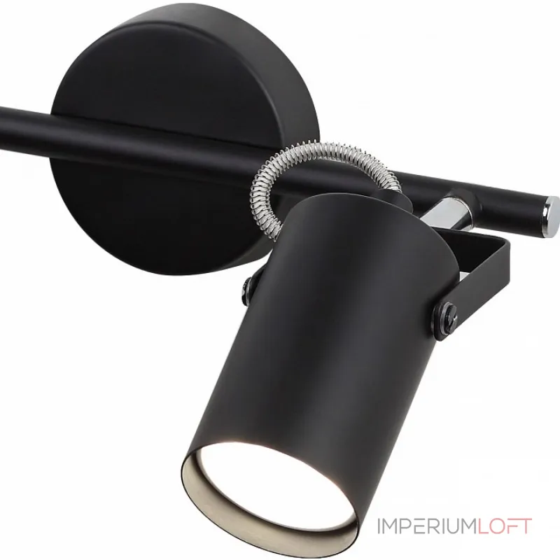 Спот Rivoli Mobile W2 BK Б0038139 Цвет арматуры черный Цвет плафонов черный