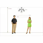 Люстра на штанге MW-Light Даунтаун 3 691010705 Цвет арматуры белый Цвет плафонов белый от ImperiumLoft