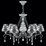 Подвесная люстра Lamp4You Provence 15 E4-07-G-LMP-O-2-CRL-E4-07-TR-UP Цвет плафонов черно-белый от ImperiumLoft