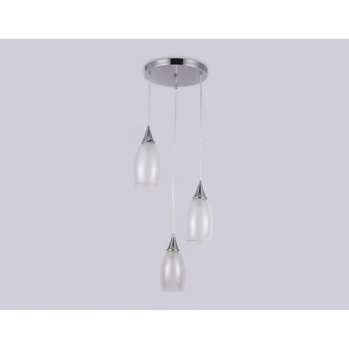 Подвесной светильник Ambrella Traditional 9 TR3548 Цвет плафонов прозрачный Цвет арматуры хром от ImperiumLoft