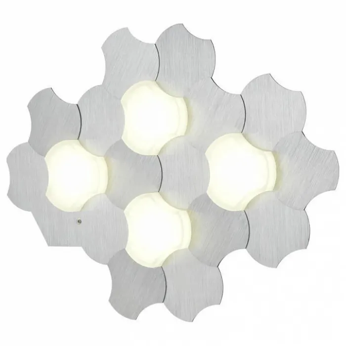 Бра Vele Luce Pala 742 2 VL8045W04 Цвет арматуры серебро Цвет плафонов серебро от ImperiumLoft