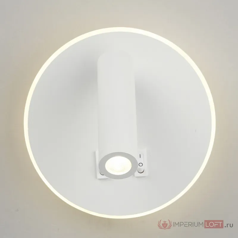 Бра Omnilux Soraga OML-12601-02 Цвет арматуры белый Цвет плафонов белый от ImperiumLoft