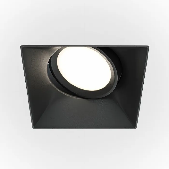 Встраиваемый светильник Maytoni Dot DL042-01-SQ-B от ImperiumLoft